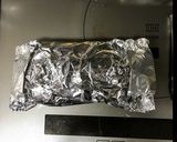 トースターで鮭のレモンバターホイル蒸し作り方4写真