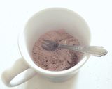 材料たったの3つ!簡単マグカップケーキ作り方3写真