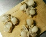 ホタテのベーコン巻き卵のせ作り方1写真