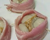ホタテのベーコン巻き卵のせ作り方3写真