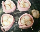 ホタテのベーコン巻き卵のせ作り方5写真