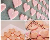 ストロベリーチョコでピンクのクッキー作り方5写真