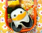 キャラ弁＊おにぎり ペンギンズ♡作り方4写真