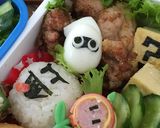 スーパーマリオ☆簡単キャラ弁テレサ弁当作り方1写真