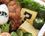 スーパーマリオ☆簡単キャラ弁テレサ弁当作り方4写真