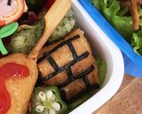 スーパーマリオ☆簡単キャラ弁テレサ弁当作り方5写真