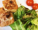 ♪豆腐ステーキと春キャベツのおかか和え♪作り方6写真