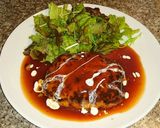 肉汁凄いふわふわ煮込みハンバーグ❗作り方9写真