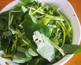 簡単！旅先で食べたあの味☆空芯菜炒め作り方2写真