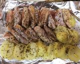 トースターで手羽先のガーリックバジル焼き作り方4写真