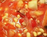 鶏肉と大豆の☆野菜たっぷりトマトシチュー作り方6写真