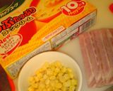 コーンすぅぷパスタヾ(●´∀｀●)ﾉ作り方1写真