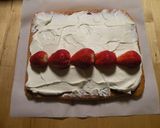 桜のロールケーキ(共立て)作り方19写真