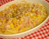 コーンすぅぷパスタヾ(●´∀｀●)ﾉ作り方4写真