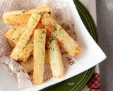 長芋のフライドポテト風（ガーリック青のり作り方5写真