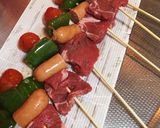 焼肉よりオシャレで絶品ッ♪ブロシェット♪作り方5写真