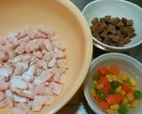 犬ご飯 ごちそうミートローフ作り方1写真