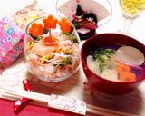 あんにゃのお雛様お吸物♡作り方6写真