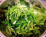 3ステップで完成！水菜のツナマヨサラダ。作り方1写真