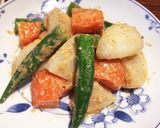 レンジでパーティ料理！野菜のごま味噌和え作り方4写真