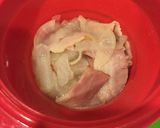 レンジで簡単！大根とベーコンの重ね蒸し作り方5写真