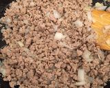 小松菜と豚挽肉の旨々オムレツ☆節約！作り方2写真