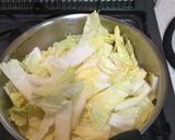 白菜と豚の大人のクリーム煮作り方3写真