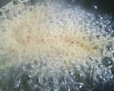 アマランサスde舞茸の和風たらこパスタ。作り方3写真