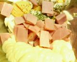 ダブルハム♡マヨ玉♡サンドイッチ♪♪作り方2写真