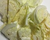 シンプル・豚肉とキャベツの味噌炒め作り方1写真