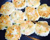 お豆腐とはんぺんのふわふわ焼き♡作り方5写真