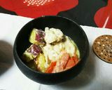 サツマイモと鶏肉のクリーム煮作り方4写真