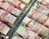 甘辛な木綿豆腐の肉巻き作り方3写真