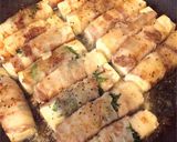 甘辛な木綿豆腐の肉巻き作り方4写真