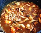 茄子とキノコの本格シーフードカレー作り方10写真