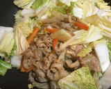 ご飯がすすむ♪白菜と豚肉と春雨の炒め煮作り方5写真