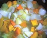 野菜たっぷりかぼちゃのポタージュ作り方3写真