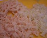しゃきしゃき食感♪蓮根バーグ作り方2写真