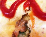 納豆チーズオムレツ作り方7写真