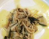 キノコとタコのカルパッチョ作り方3写真