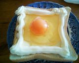 ナイフとフォークで食べるトースト作り方3写真