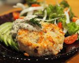 【簡単おもてなし】サーモンの焼きタルタル作り方7写真