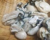 ひな祭り♪白だしDE簡単牡蠣のお吸い物♪作り方3写真