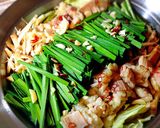 もつ鍋 (醤油味) 王道の味わい作り方4写真