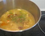 カリフラワーのスープパスタ作り方3写真