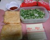 ★薄揚げdeおつまみ☆ アジアンピザ★作り方1写真