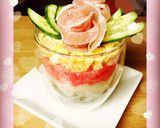 ひな祭りに♪グラスで三色寿司作り方5写真