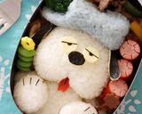 スヌーピーのきょうだい☆オラフのキャラ弁作り方4写真