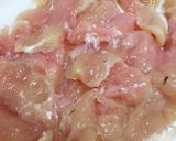 簡単ヘルシー♡鶏胸肉の海苔チーズ乗せ♡作り方1写真