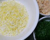 手ごね不要!筍ごろごろジューシー餃子タネ作り方3写真